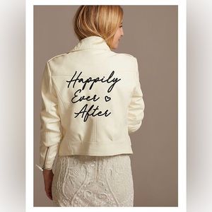 “Happily Ever After” Vegan Leather Moto Jacket